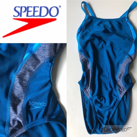 Speedo Other - Speedo Pro LT girls blue/gray one-piece, size 30